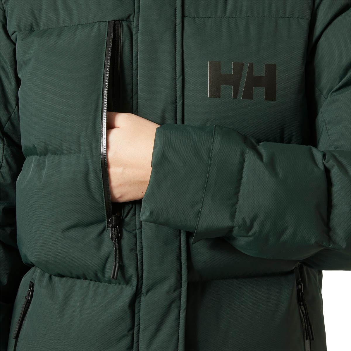 Helly Hansen Adore Puffy Parka Vinterjakke Dame 418 DARK JUNGLE