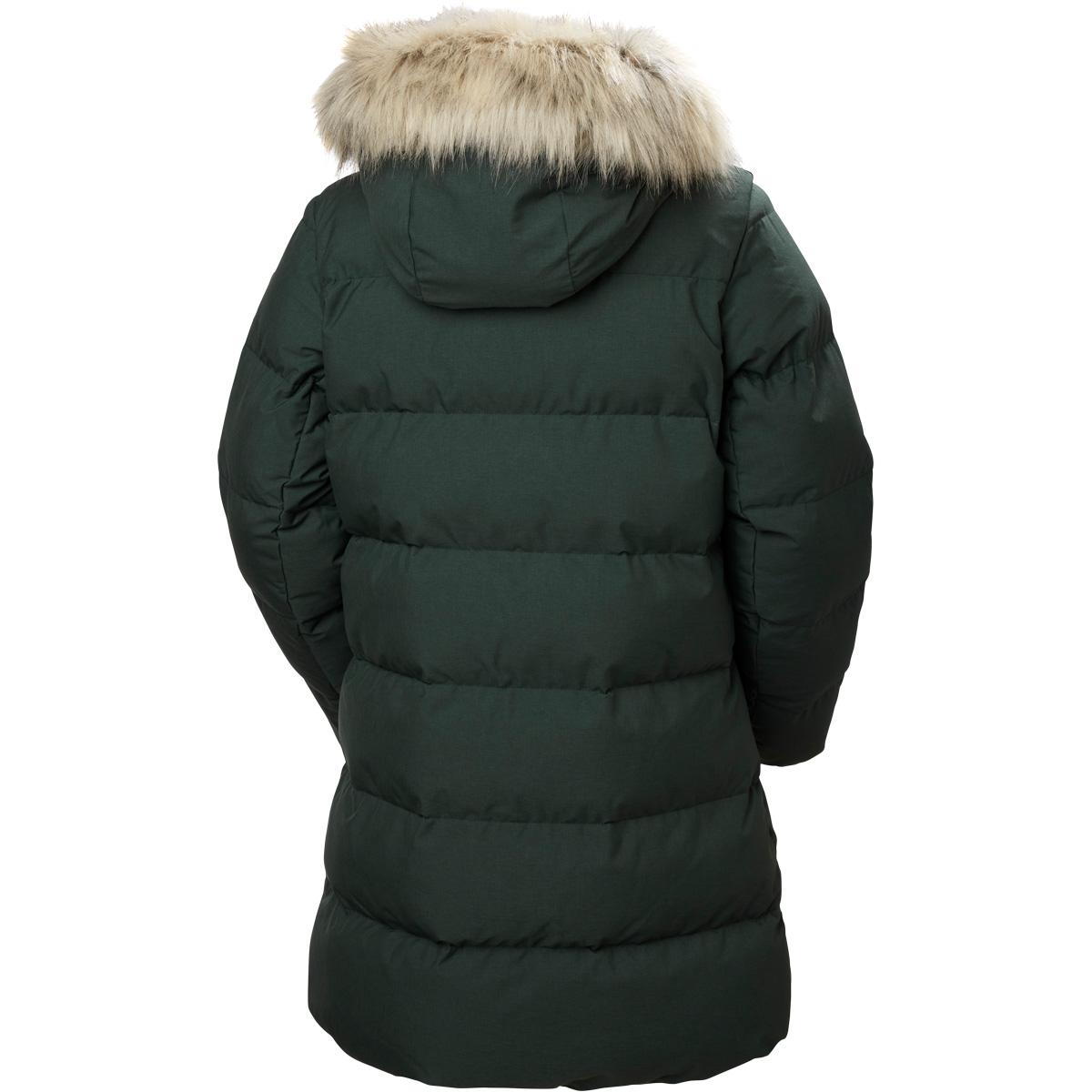 Helly Hansen Blossom Puffy Parka Vinterjakke Dame 418 DARK JUNGLE