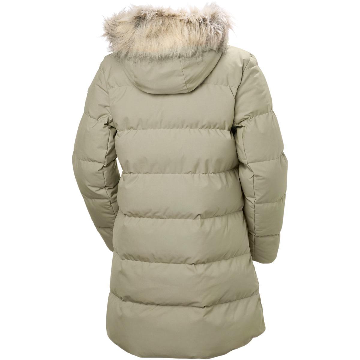 Helly Hansen Blossom Puffy Parka Vinterjakke Dame PEBBLE