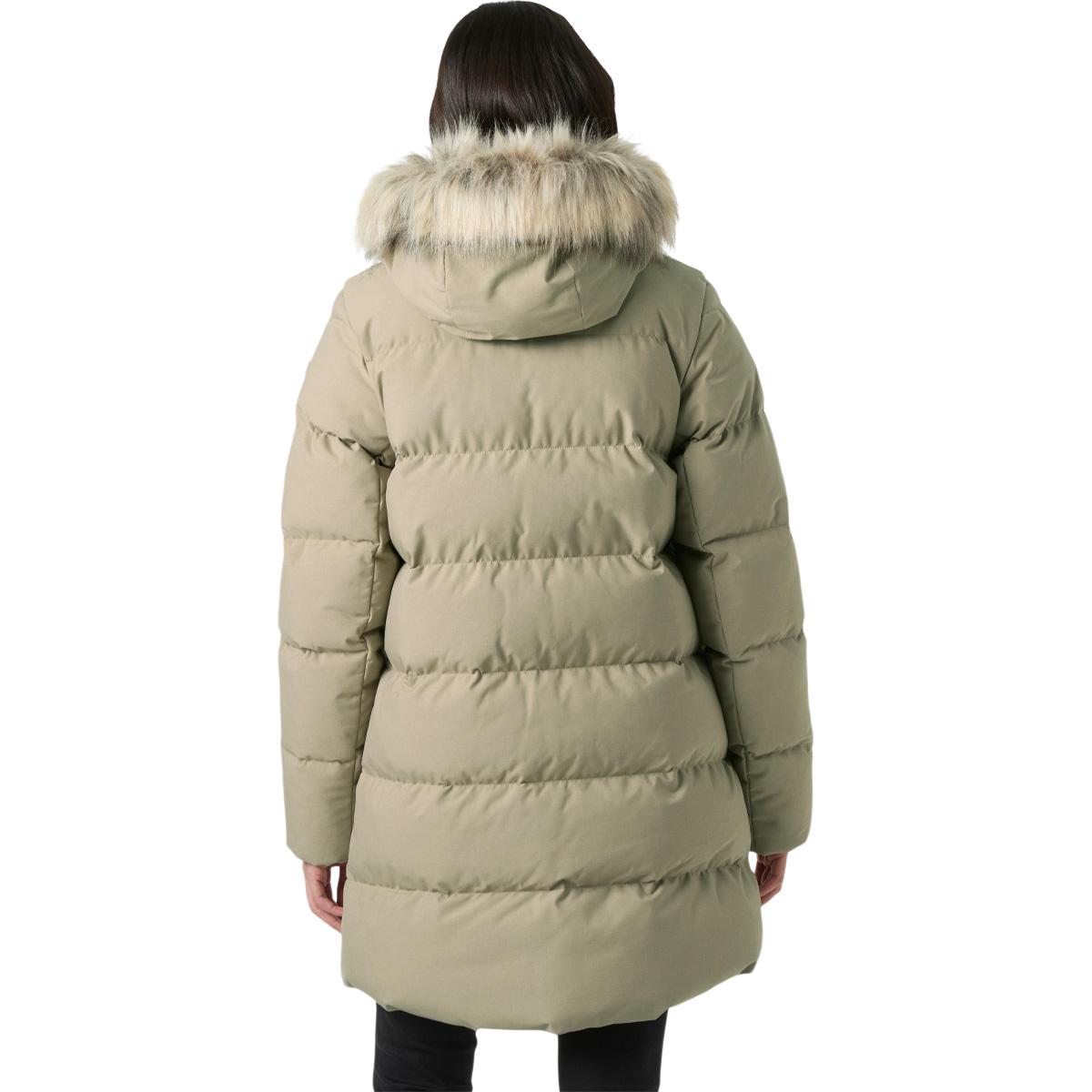 Helly Hansen Blossom Puffy Parka Vinterjakke Dame PEBBLE