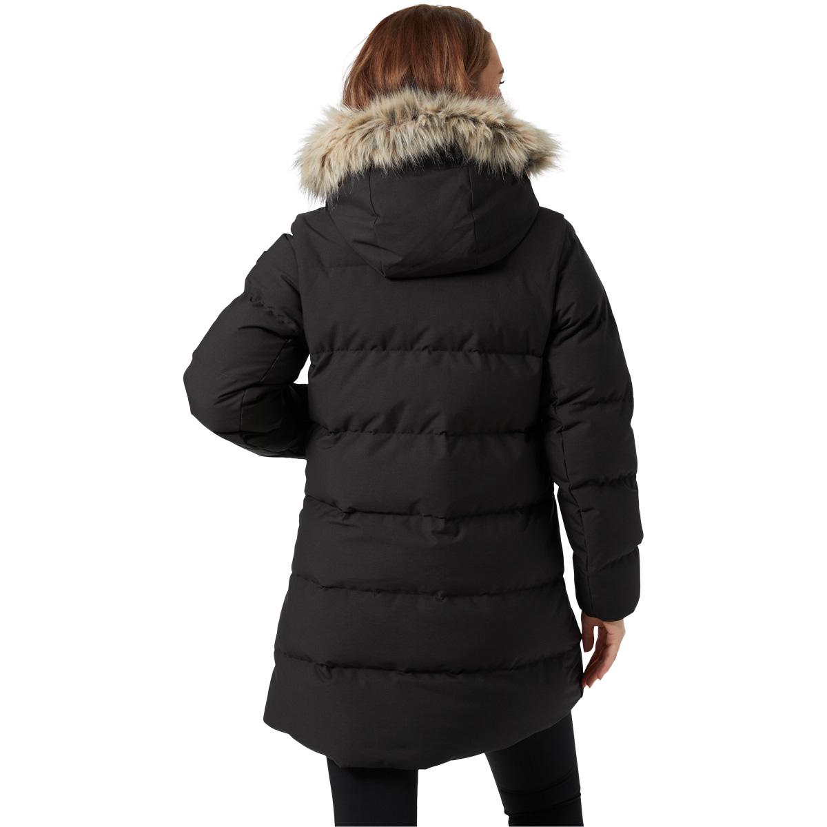 Helly Hansen Blossom Puffy Parka Vinterjakke Dame BLACK/NATURA/EBONY