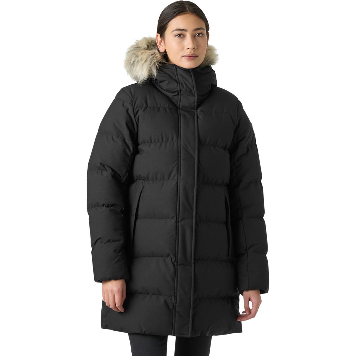 Helly Hansen Blossom Puffy Parka Vinterjakke Dame BLACK