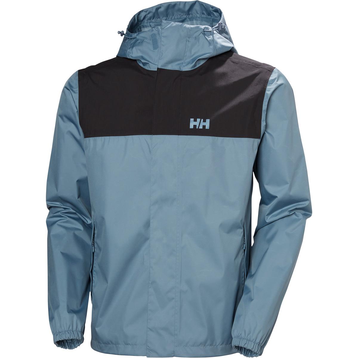 Helly Hansen Vancouver Regnjakke Herre 601 NAVY FADED STRIPES