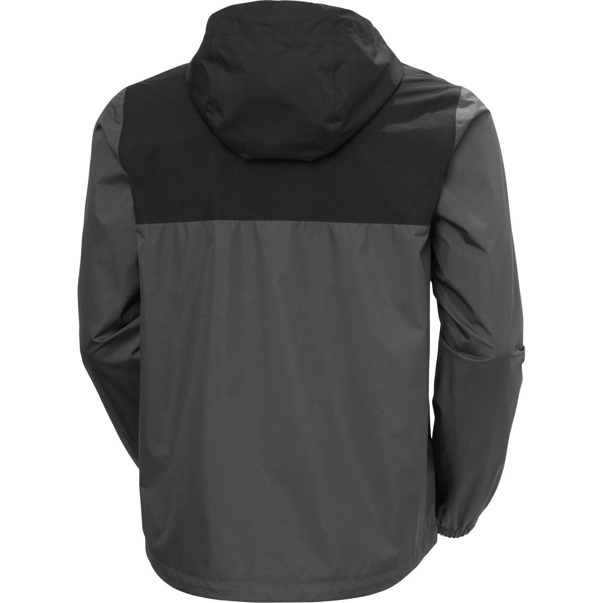 Helly Hansen Vancouver Regnjakke Herre 980 EBONY / BLACK / MID GREY /