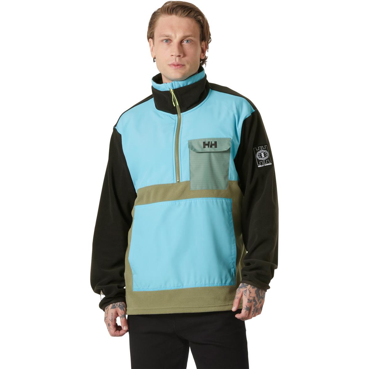 Helly Hansen Play Half Zip Fleecetrøje Herre 621 AQUA