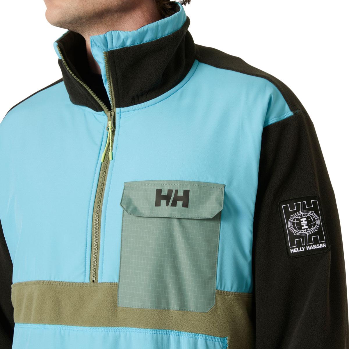 Helly Hansen Play Half Zip Fleecetrøje Herre 621 AQUA