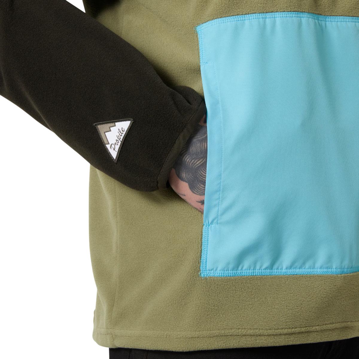 Helly Hansen Play Half Zip Fleecetrøje Herre 621 AQUA