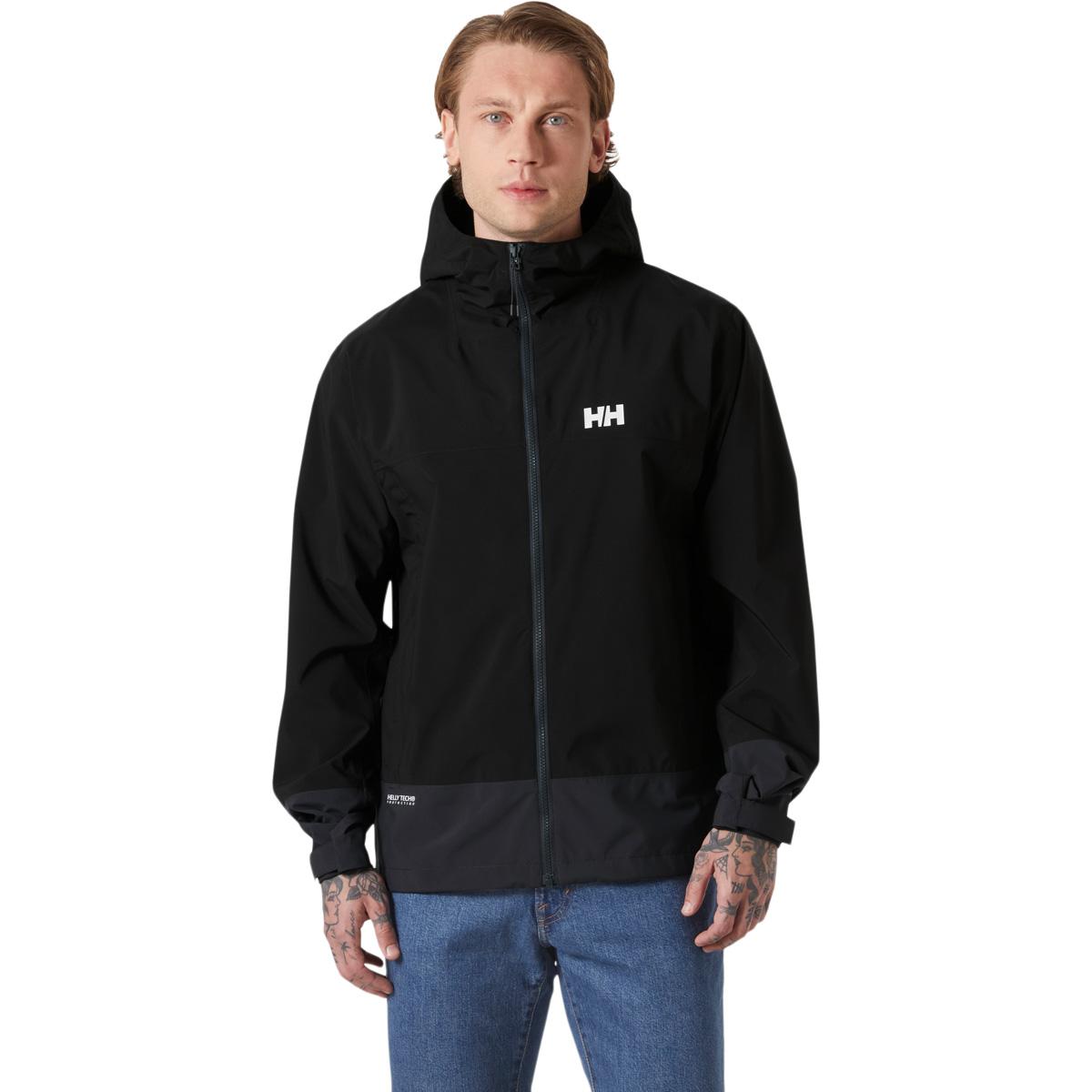Helly Hansen Block Hooded Jakke Herre 990 BLACK