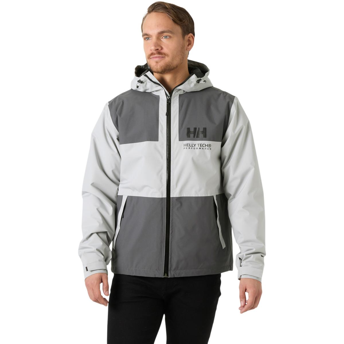 Helly Hansen Ace Ins Regnjakke Herre FLIPPER GREY