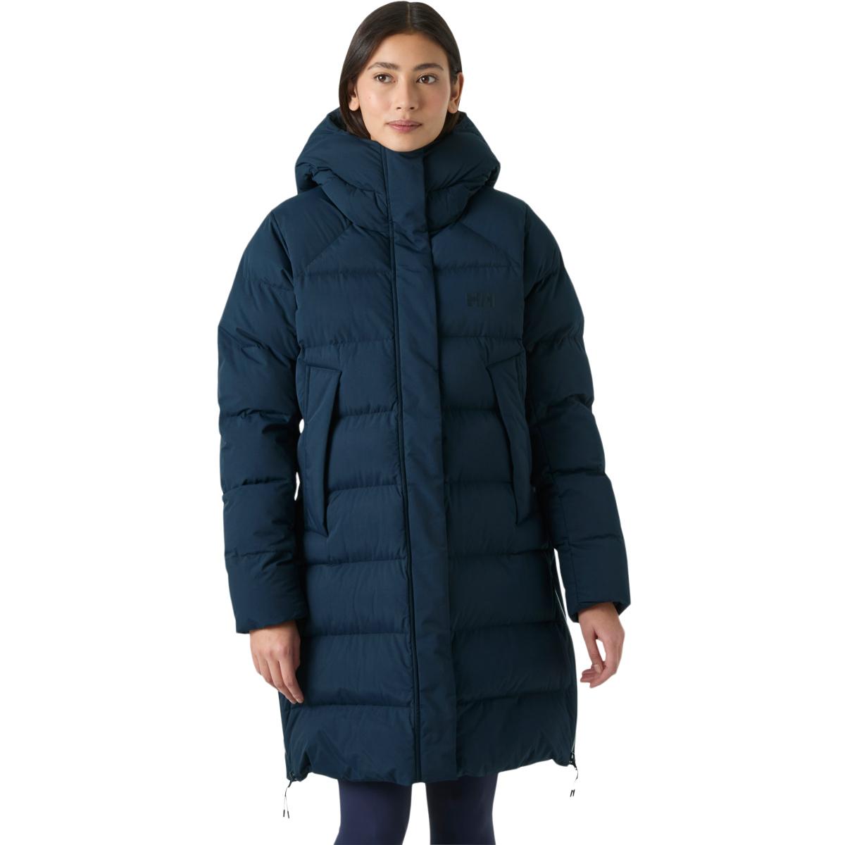 Helly Hansen Aloura Puffy Parka Vinterjakke Dame NAVY