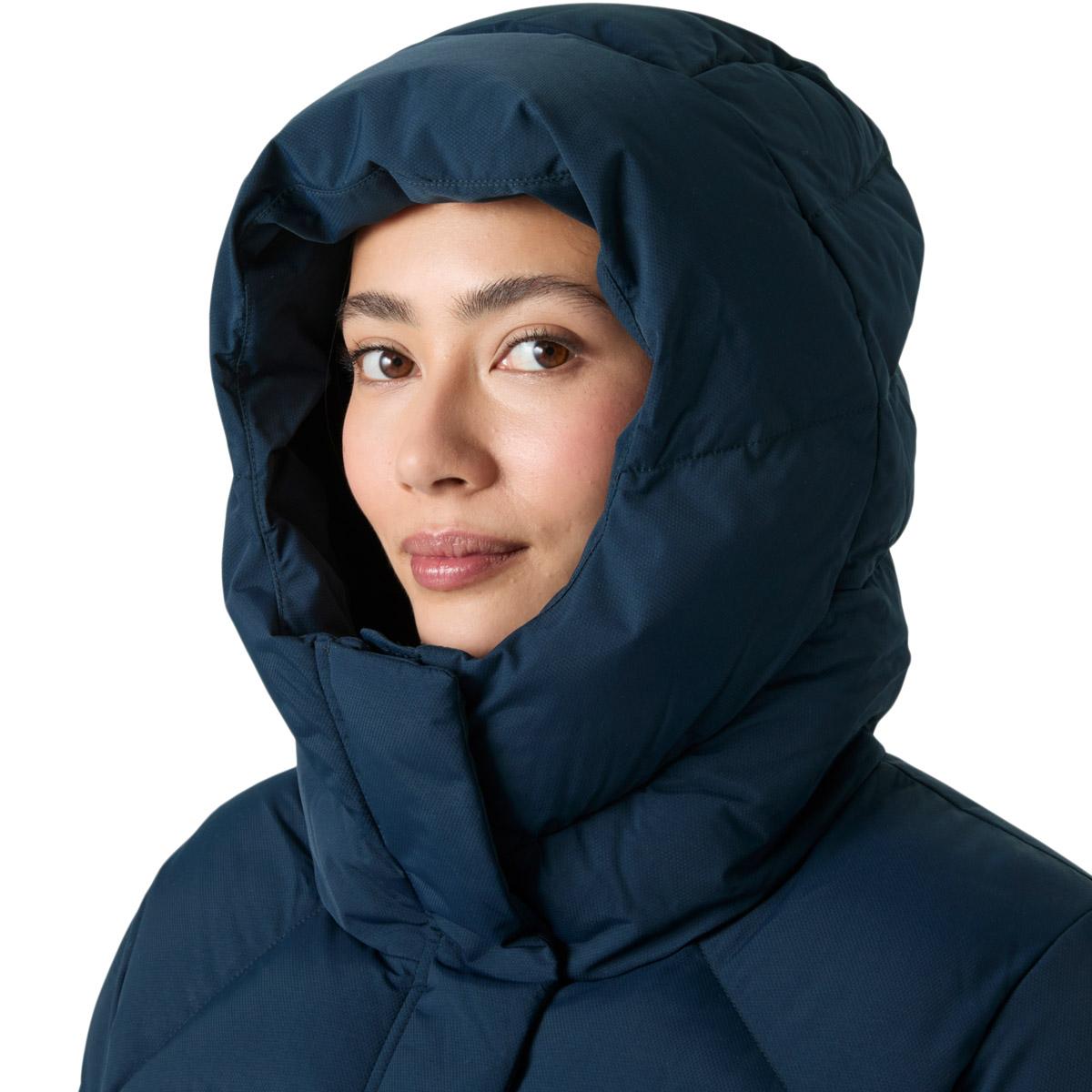 Helly Hansen Aloura Puffy Parka Vinterjakke Dame NAVY