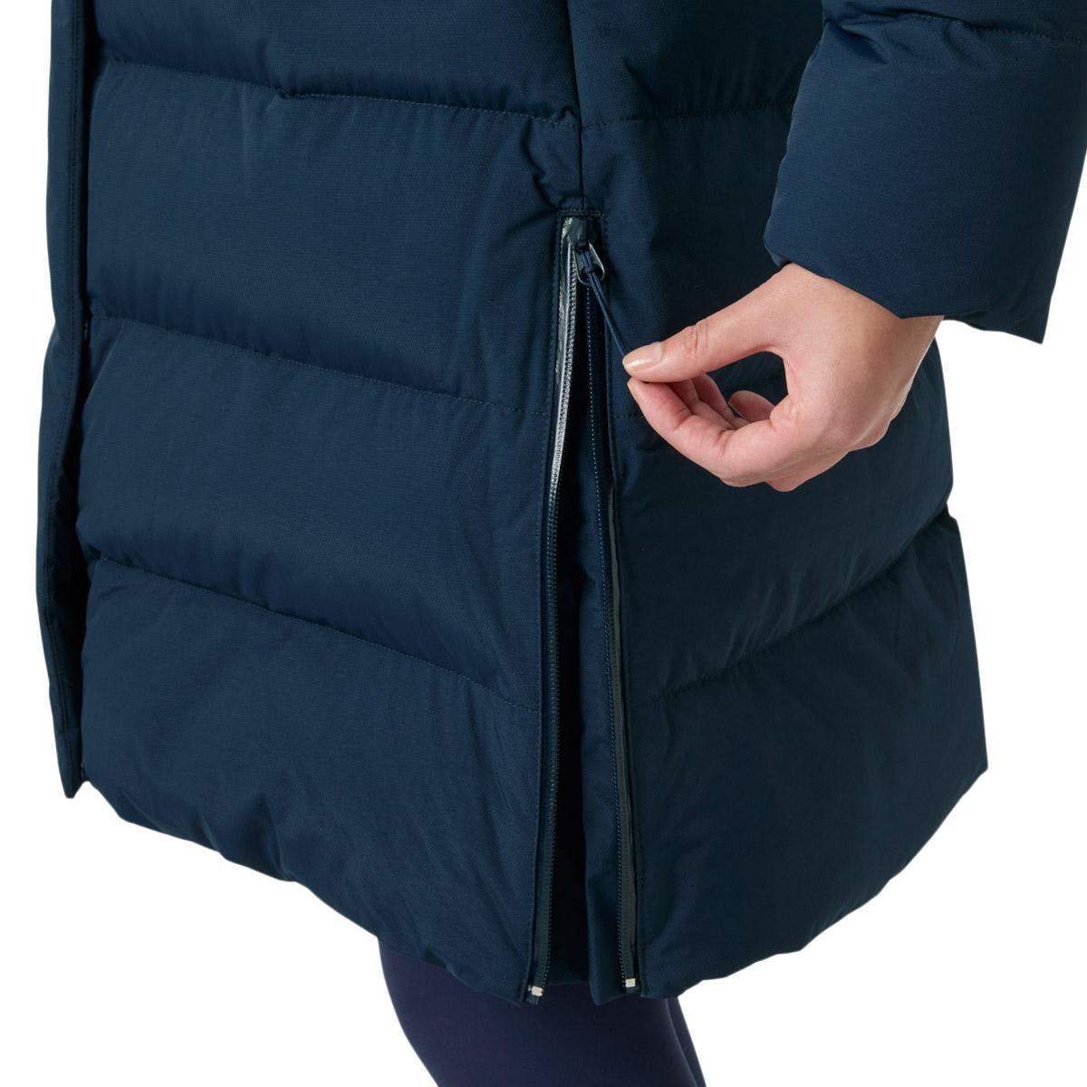 Helly Hansen Aloura Puffy Parka Vinterjakke Dame NAVY