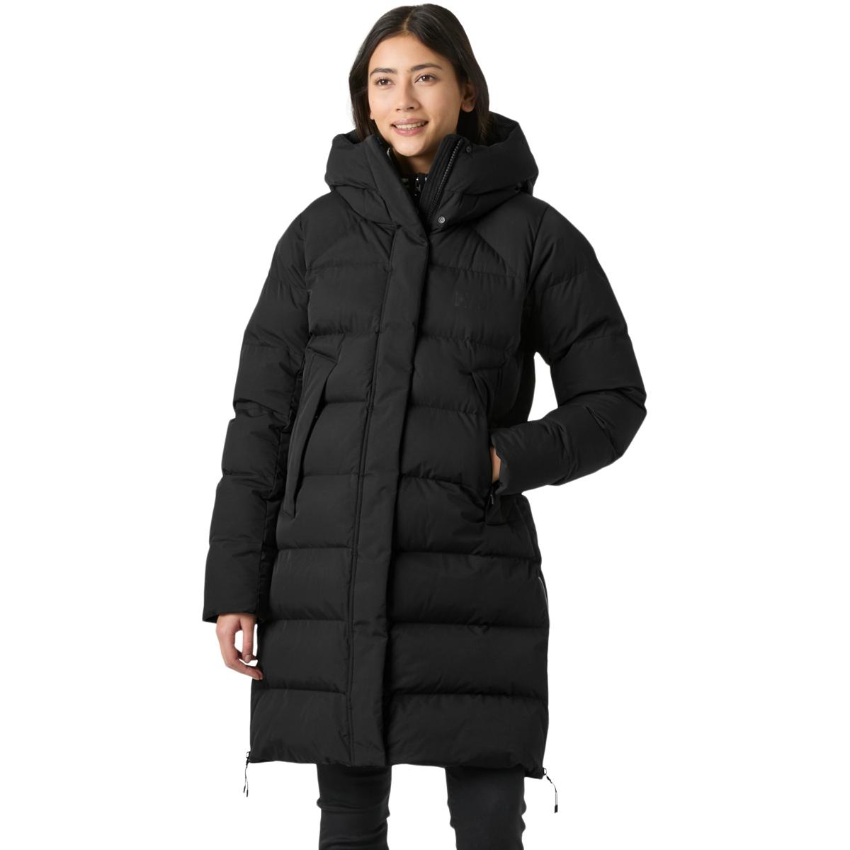 Helly Hansen Aloura Puffy Parka Vinterjakke Dame BLACK