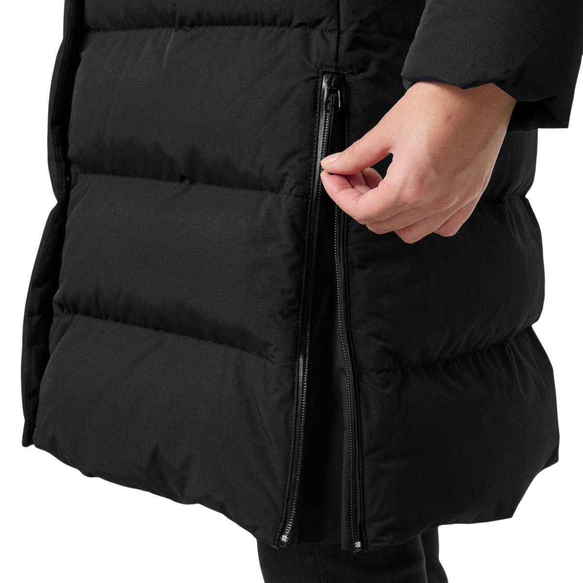 Helly Hansen Aloura Puffy Parka Vinterjakke Dame BLACK