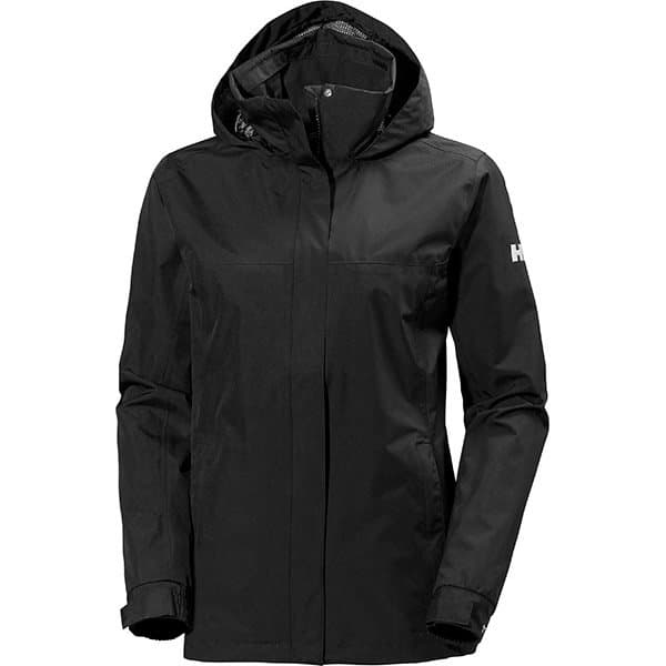 Helly Hansen Aden Regnjakke Dame 990 BLACK / NATURA / EBONY