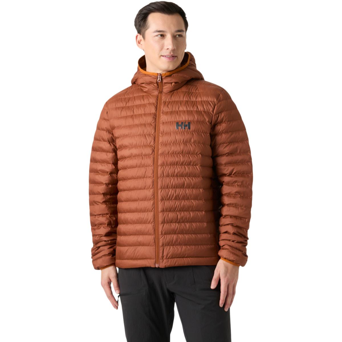 Helly Hansen Sirdal Hooded Insulator Dynejakke Herre IRON OXIDE