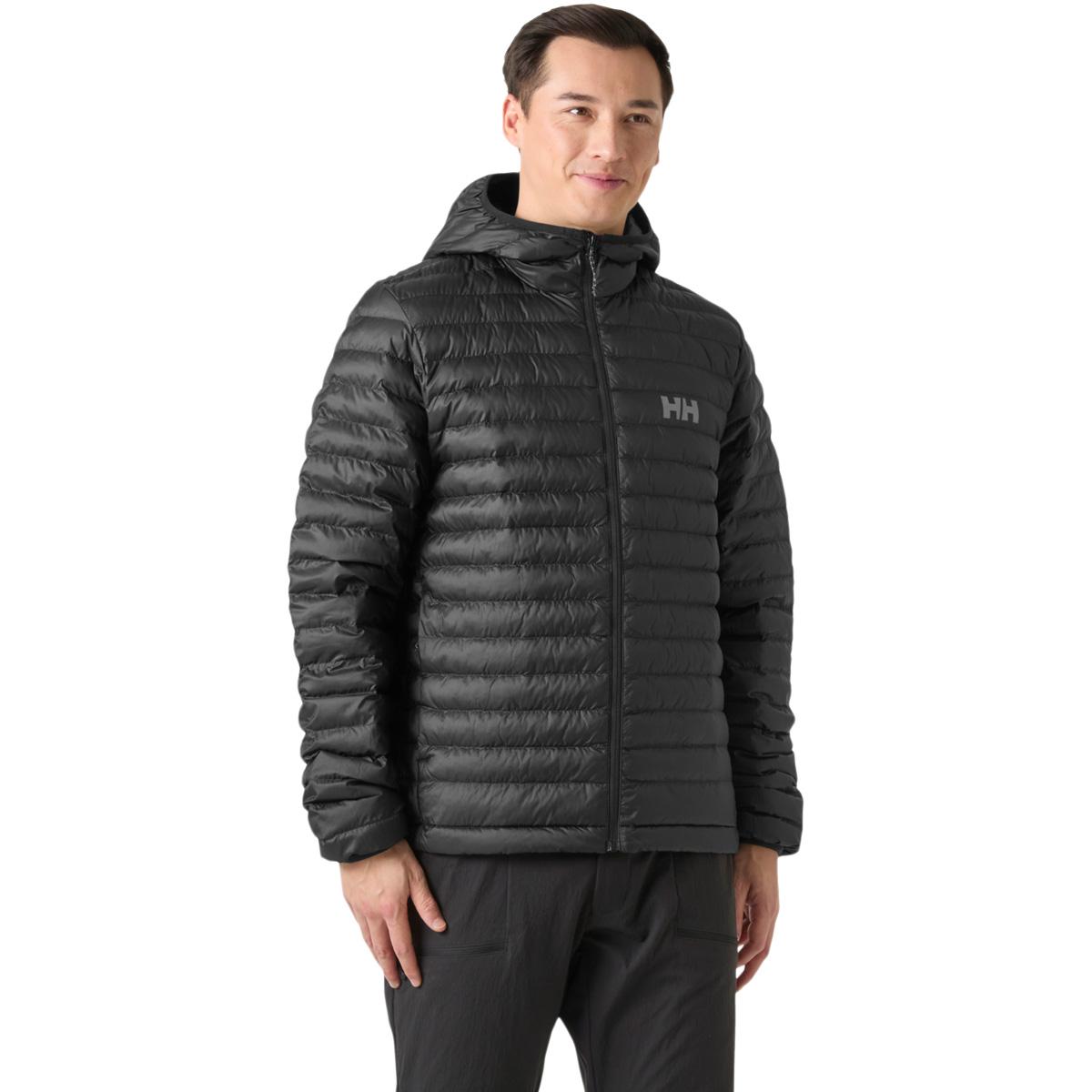 Helly Hansen Sirdal Hooded Insulator Dynejakke Herre BLACK