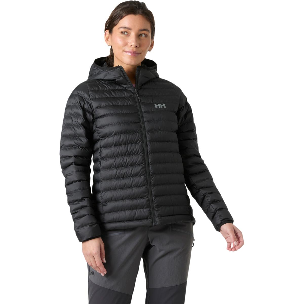 Helly Hansen Sirdal Hooded Insulator Dynejakke Dame BLACK