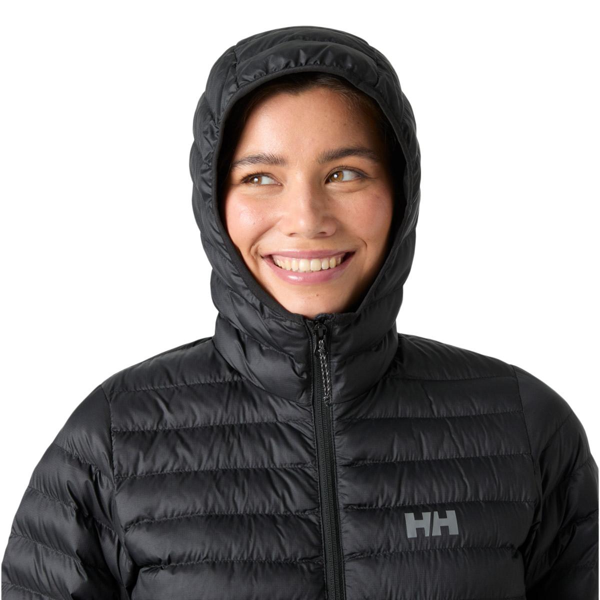 Helly Hansen Sirdal Hooded Insulator Dynejakke Dame BLACK