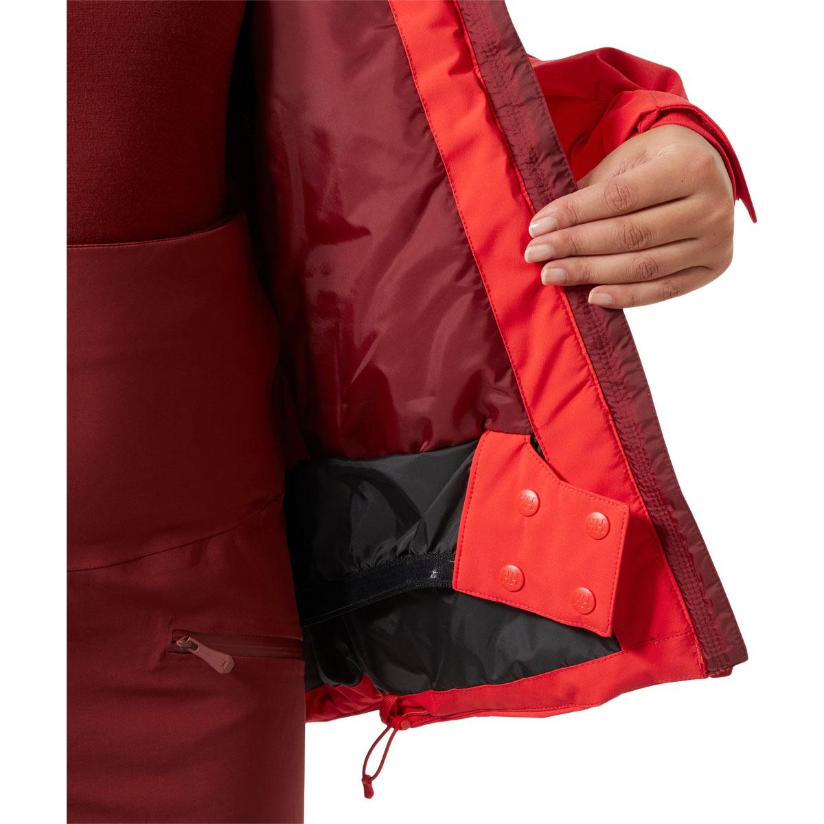 Helly Hansen Snowplay Skijakke Dame red