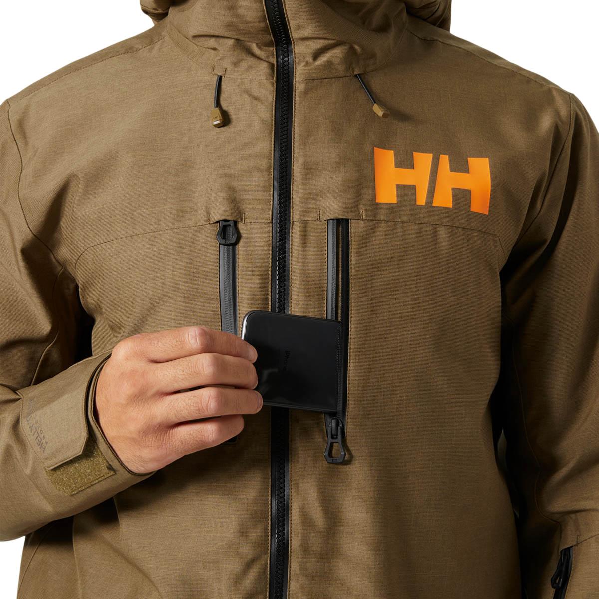 Helly Hansen Garibaldi 2.0 Skijakke Herre Brown
