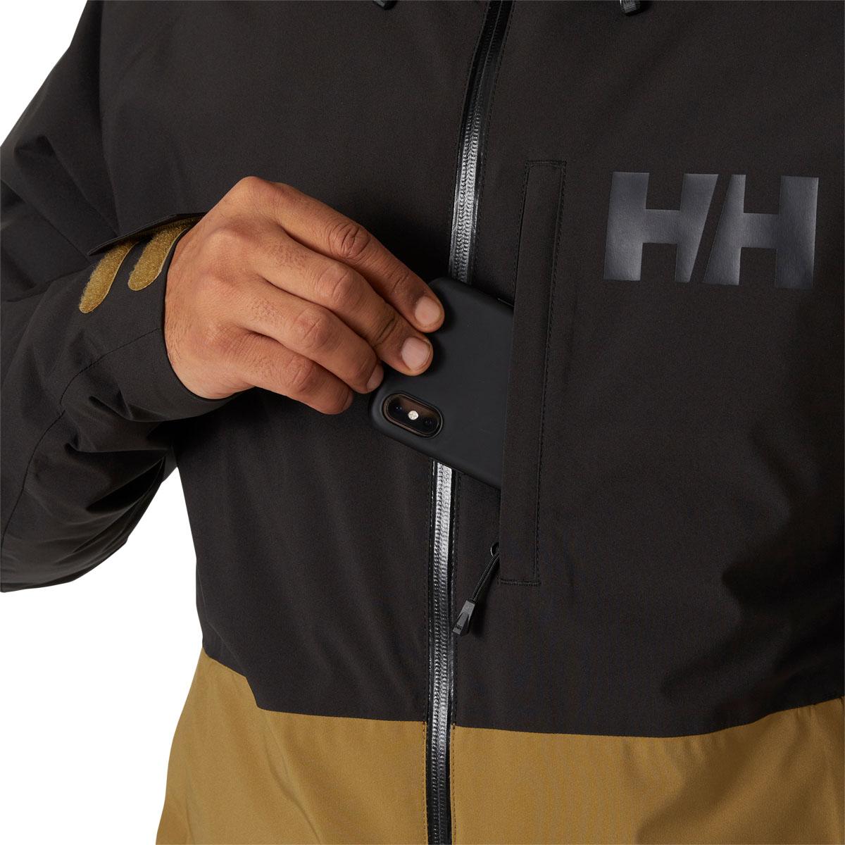 Helly Hansen Powderface Skijakke Herre 787 LYNX