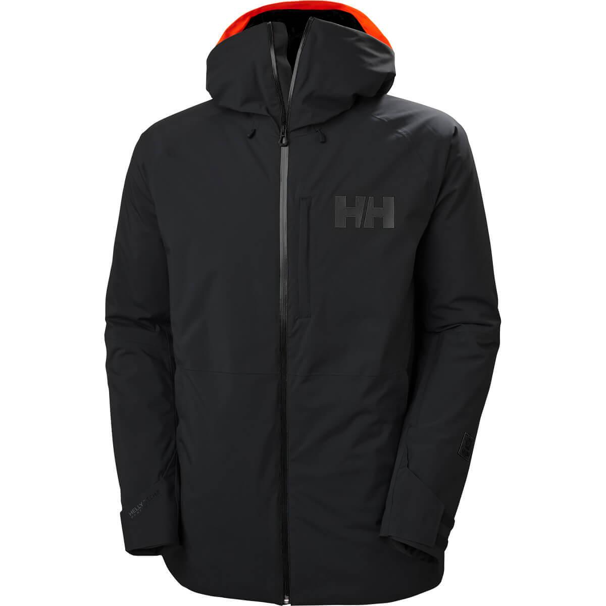 Helly Hansen Powderface Skijakke Herre 990 BLACK / NATURA / EBONY
