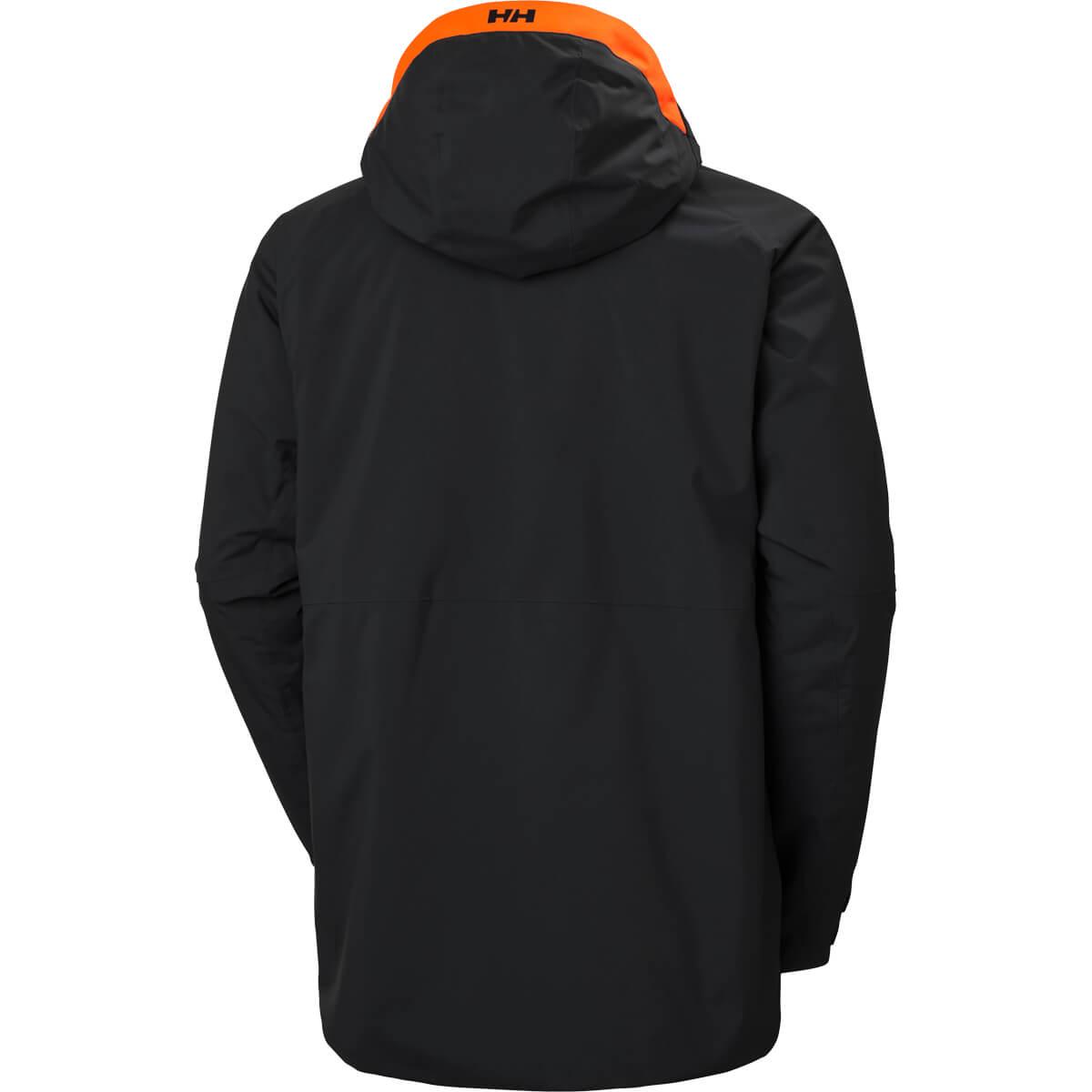 Helly Hansen Powderface Skijakke Herre 990 BLACK / NATURA / EBONY