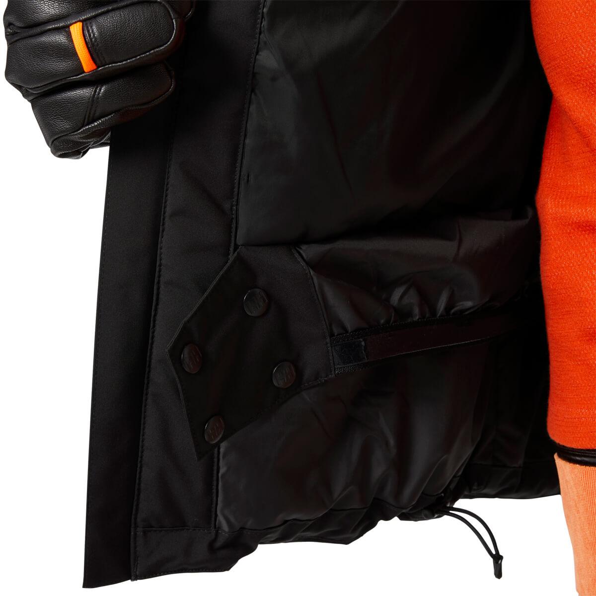 Helly Hansen Powderface Skijakke Herre 990 BLACK / NATURA / EBONY