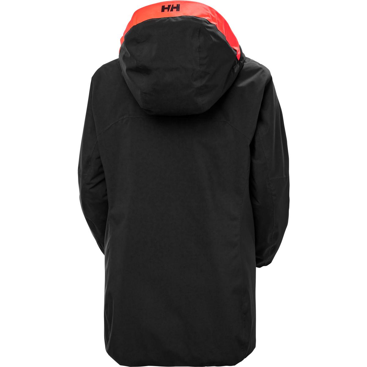 Helly Hansen Powshot Skijakke Dame 990 BLACK / NATURA / EBONY