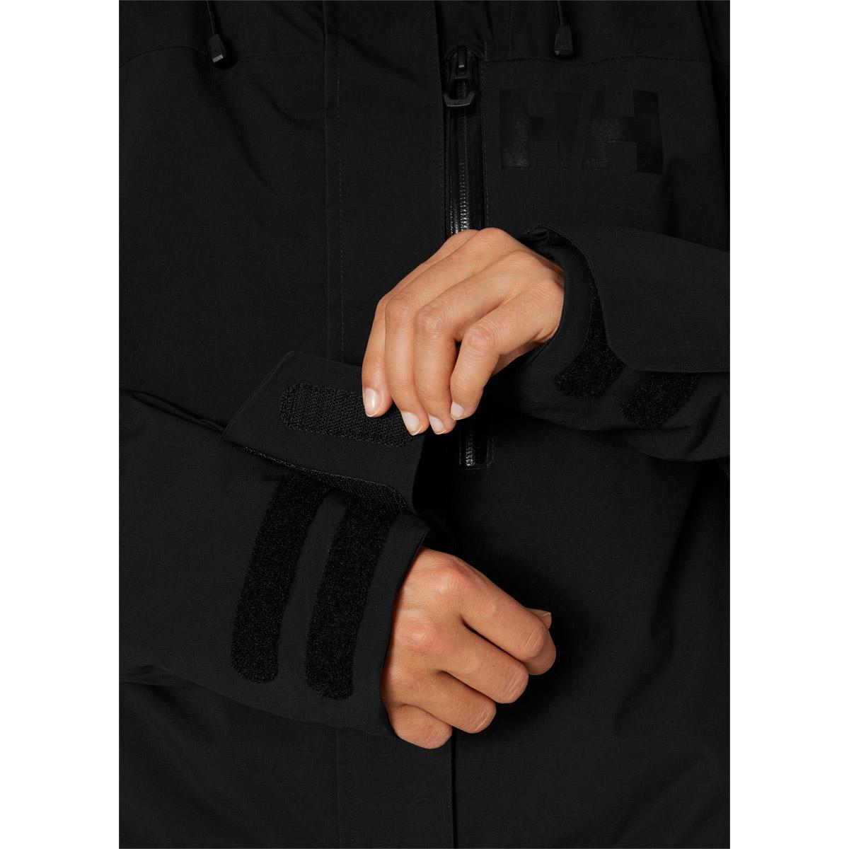 Helly Hansen Powshot Skijakke Dame 990 BLACK / NATURA / EBONY