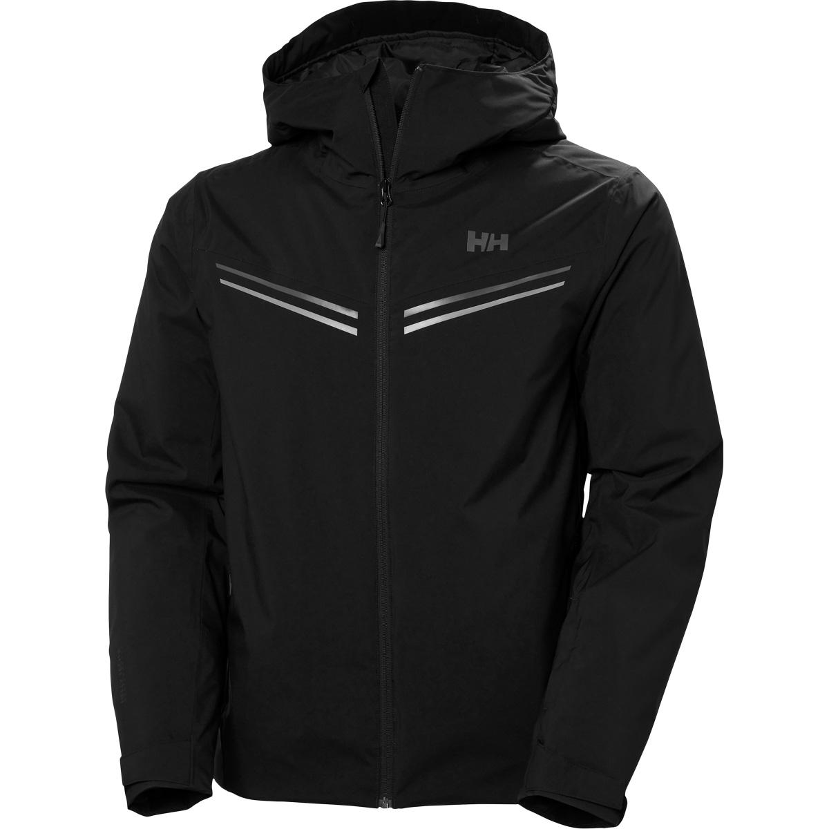 Helly Hansen Alpine Insulated Skijakke Herre 990 BLACK / NATURA / EBONY