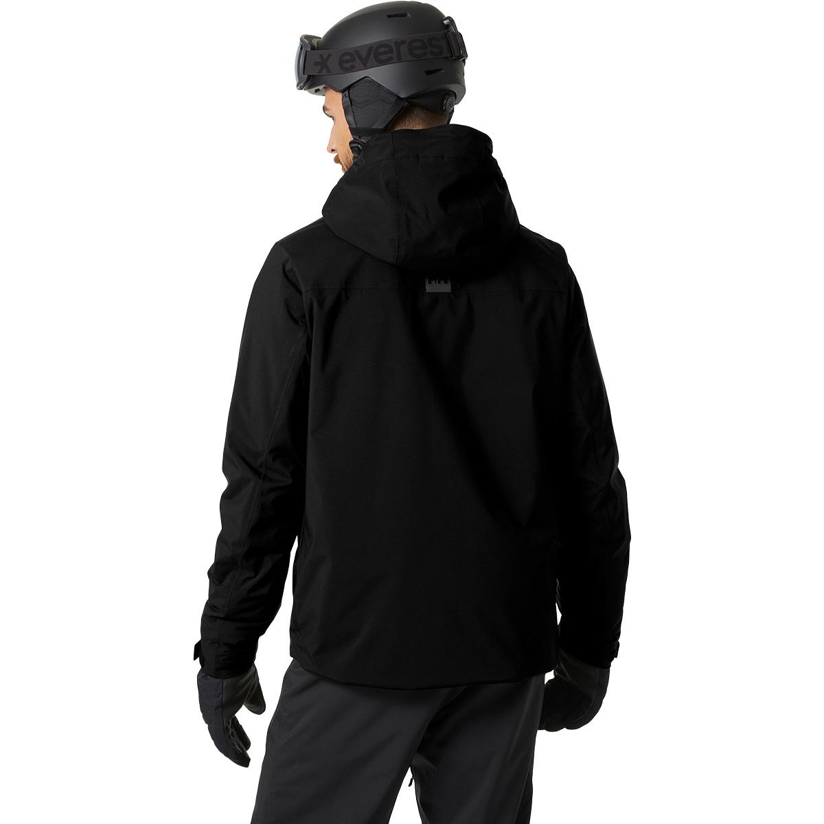 Helly Hansen Alpine Insulated Skijakke Herre 990 BLACK / NATURA / EBONY