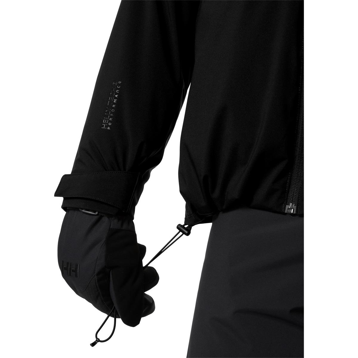 Helly Hansen Alpine Insulated Skijakke Herre 990 BLACK / NATURA / EBONY