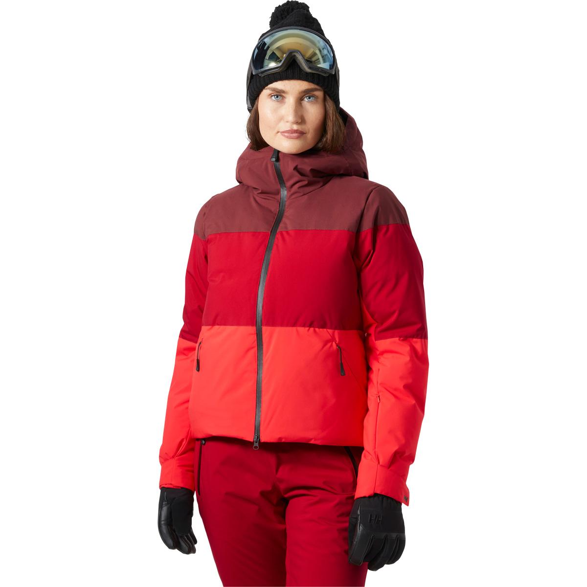 Helly Hansen Nora Short Puffy Skijakke Dame  180 MARS RED