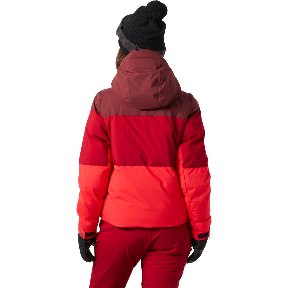 Helly Hansen Nora Short Puffy Skijakke Dame  180 MARS RED