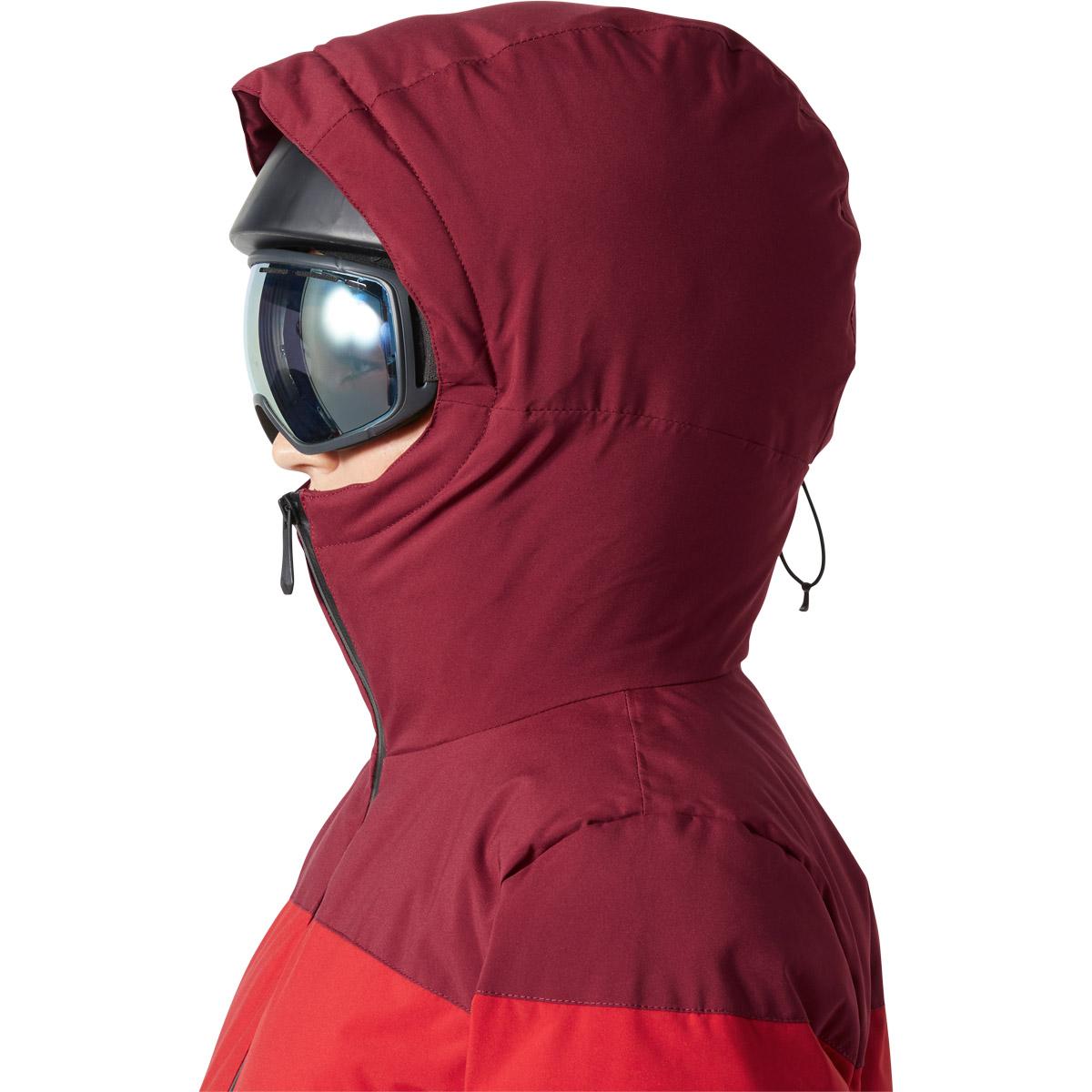 Helly Hansen Nora Short Puffy Skijakke Dame  180 MARS RED