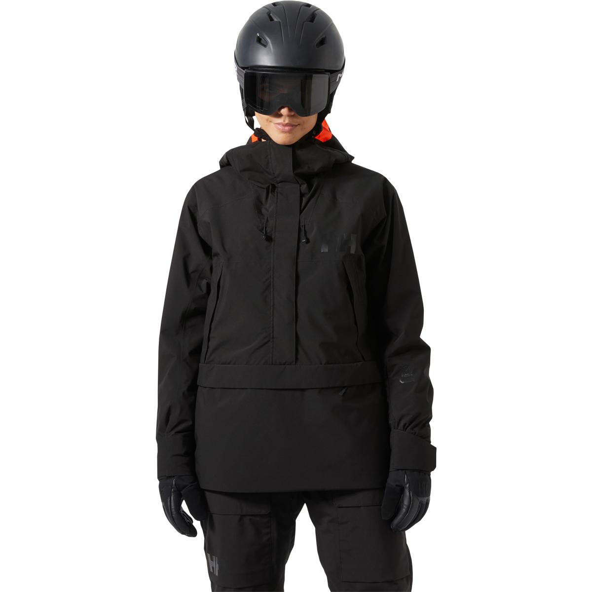 Helly Hansen Powchaser Skianorakk Dame BLACK