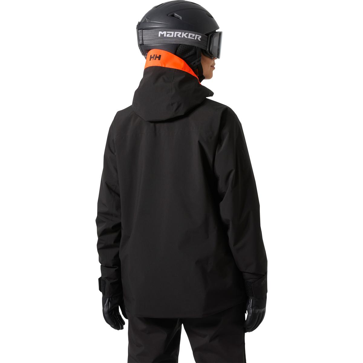 Helly Hansen Powchaser Skianorakk Dame BLACK