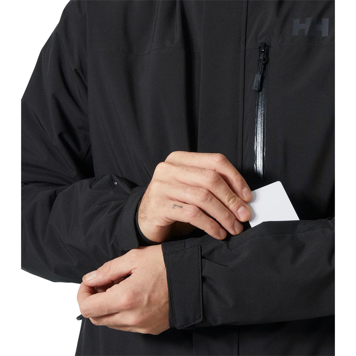 Helly Hansen Crewser Skijakke Herre BLACK