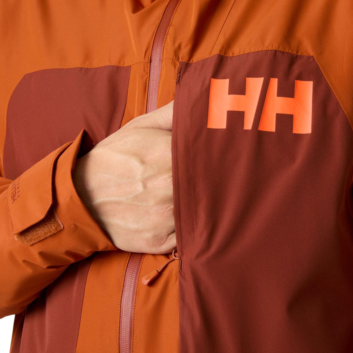 Helly Hansen Emiko Insulated Skijakke Herre GINGER BISCUIT