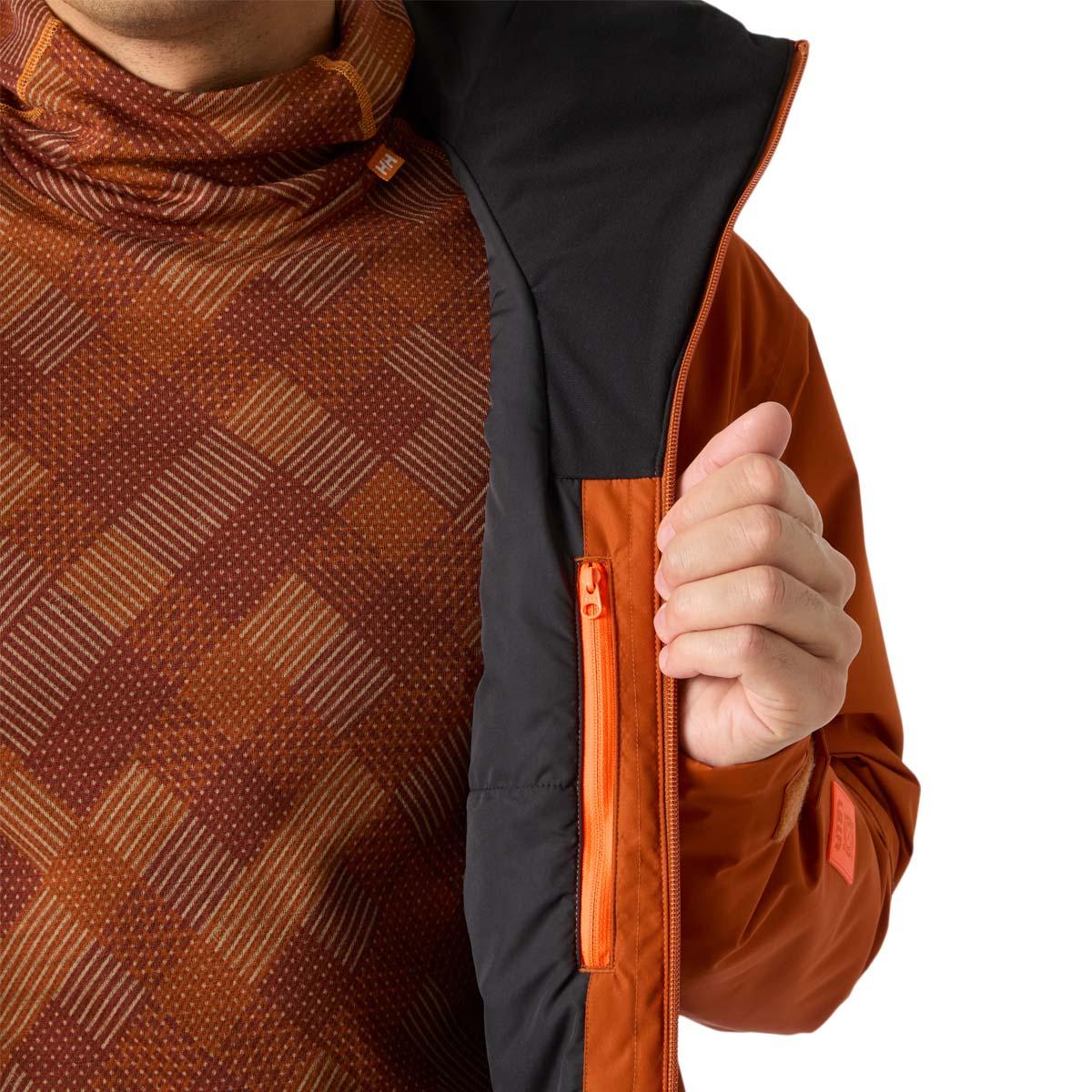 Helly Hansen Emiko Insulated Skijakke Herre GINGER BISCUIT