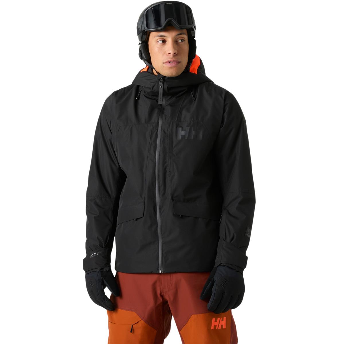 Helly Hansen Emiko Insulated Skijakke Herre BLACK