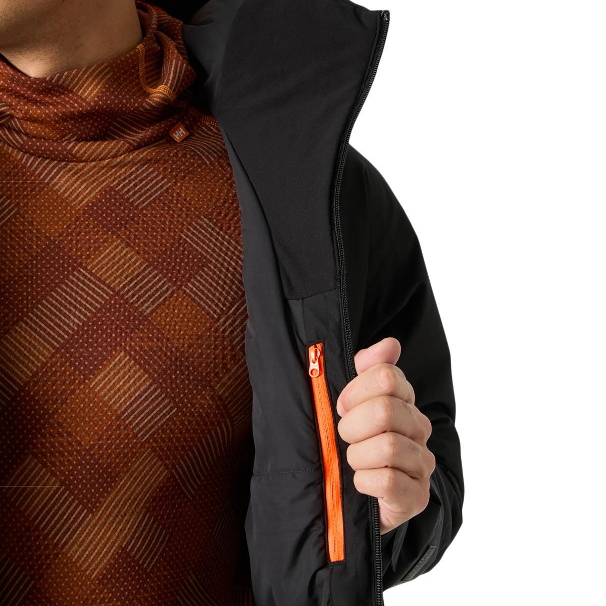 Helly Hansen Emiko Insulated Skijakke Herre BLACK