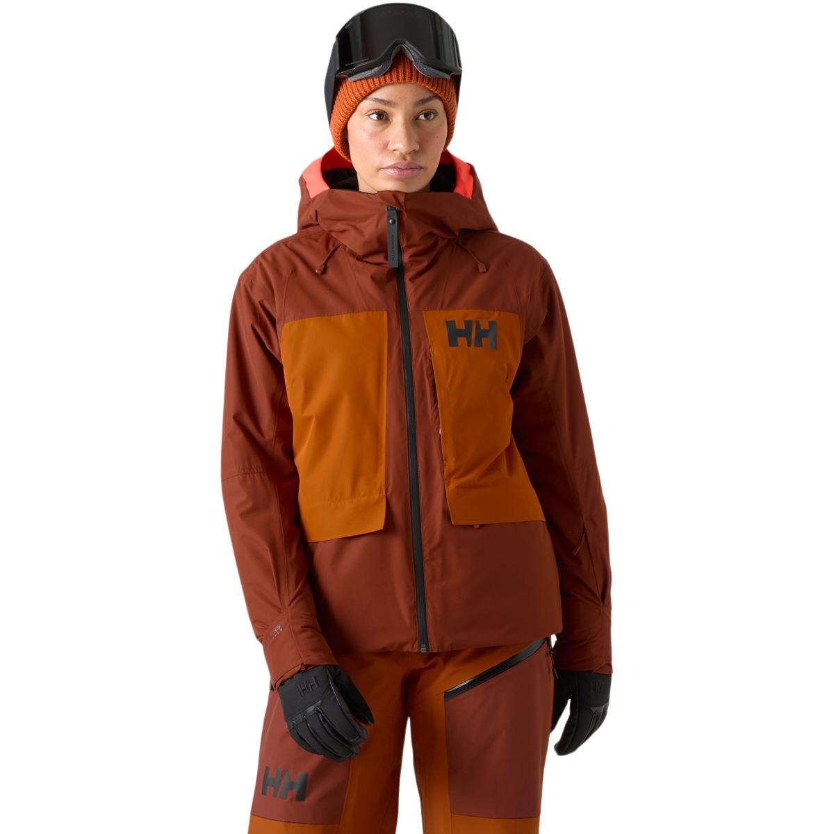 Helly Hansen Emiko Insulated Skijakke Dame IRON OXIDE