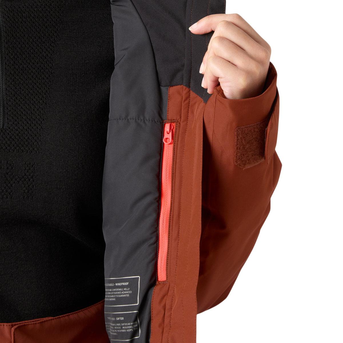Helly Hansen Emiko Insulated Skijakke Dame IRON OXIDE