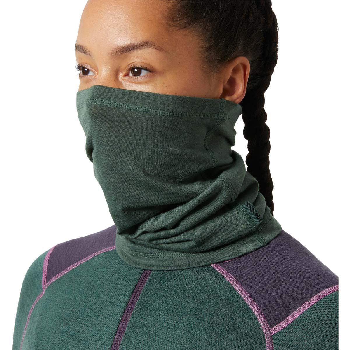 Helly Hansen Durawool Merinould Halsedisse Green