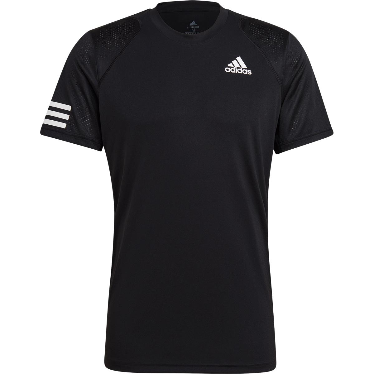 adidas Club 3-Stripes Tennis T-skjorte Herre Black