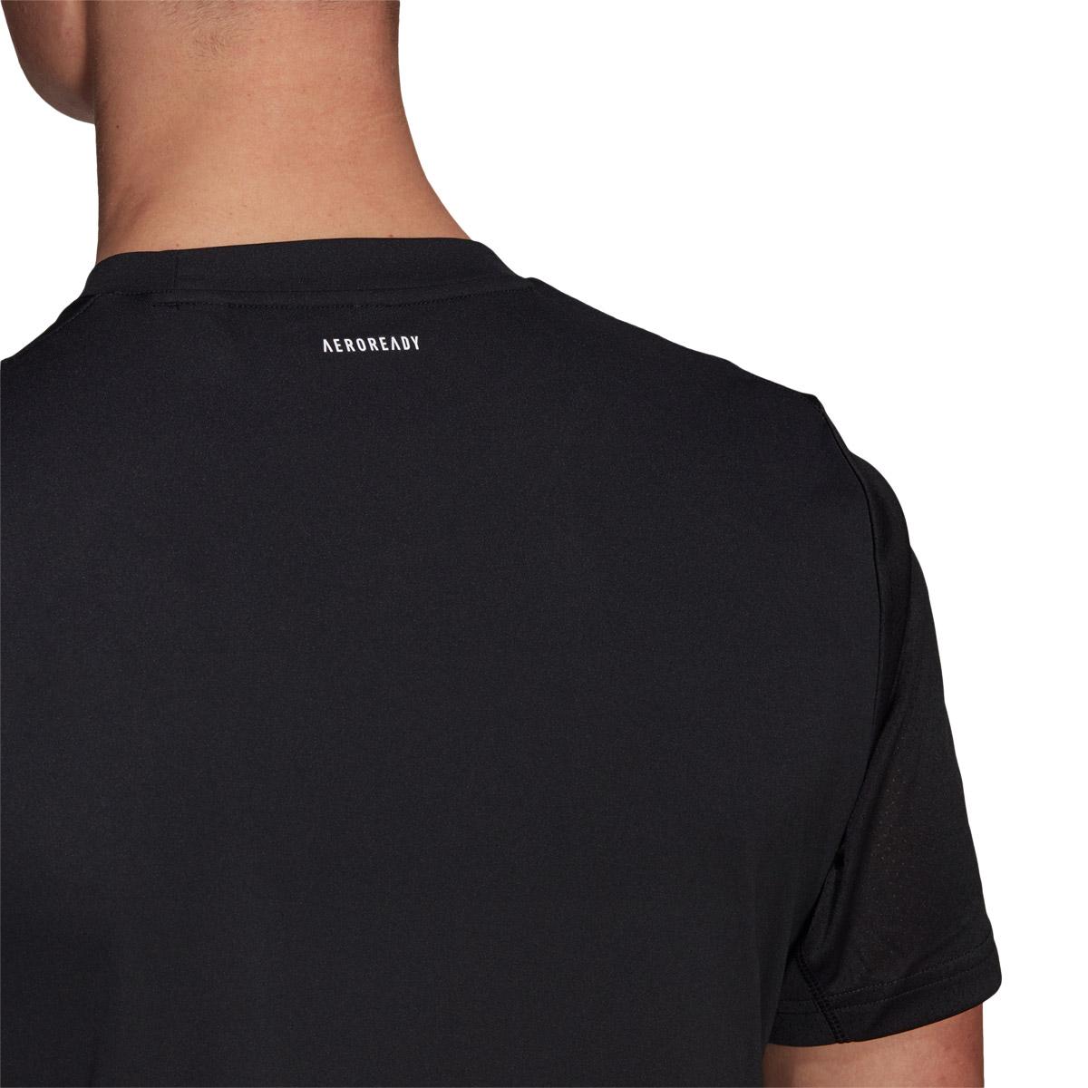 adidas Club 3-Stripes Tennis T-skjorte Herre Black