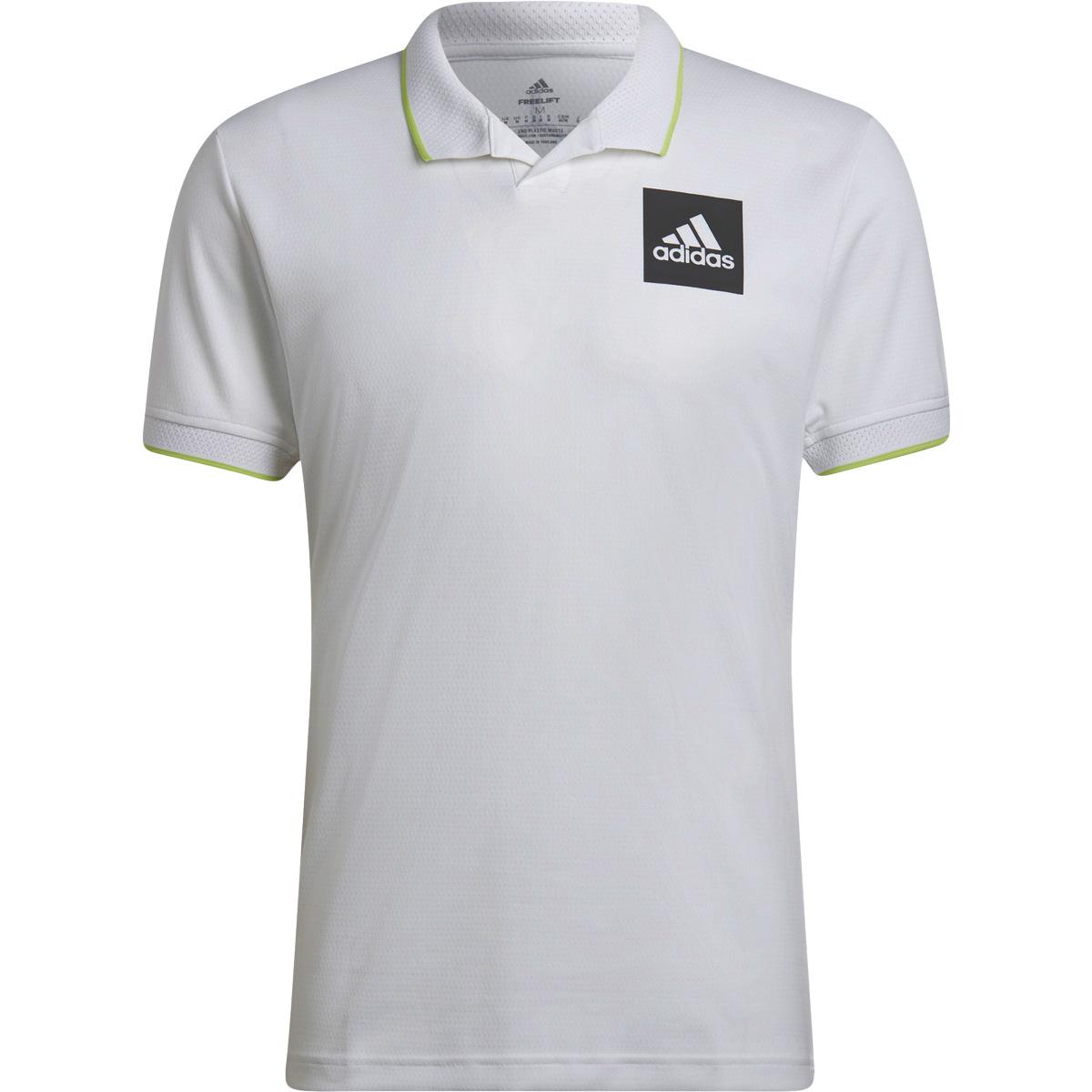 adidas Paris Freelift HRDY Tennis Polo T-skjorte Herre 000/White